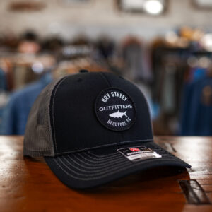 Split Black/Charcoal Hat