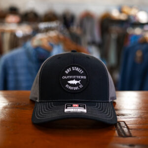 Split Black/Charcoal Hat
