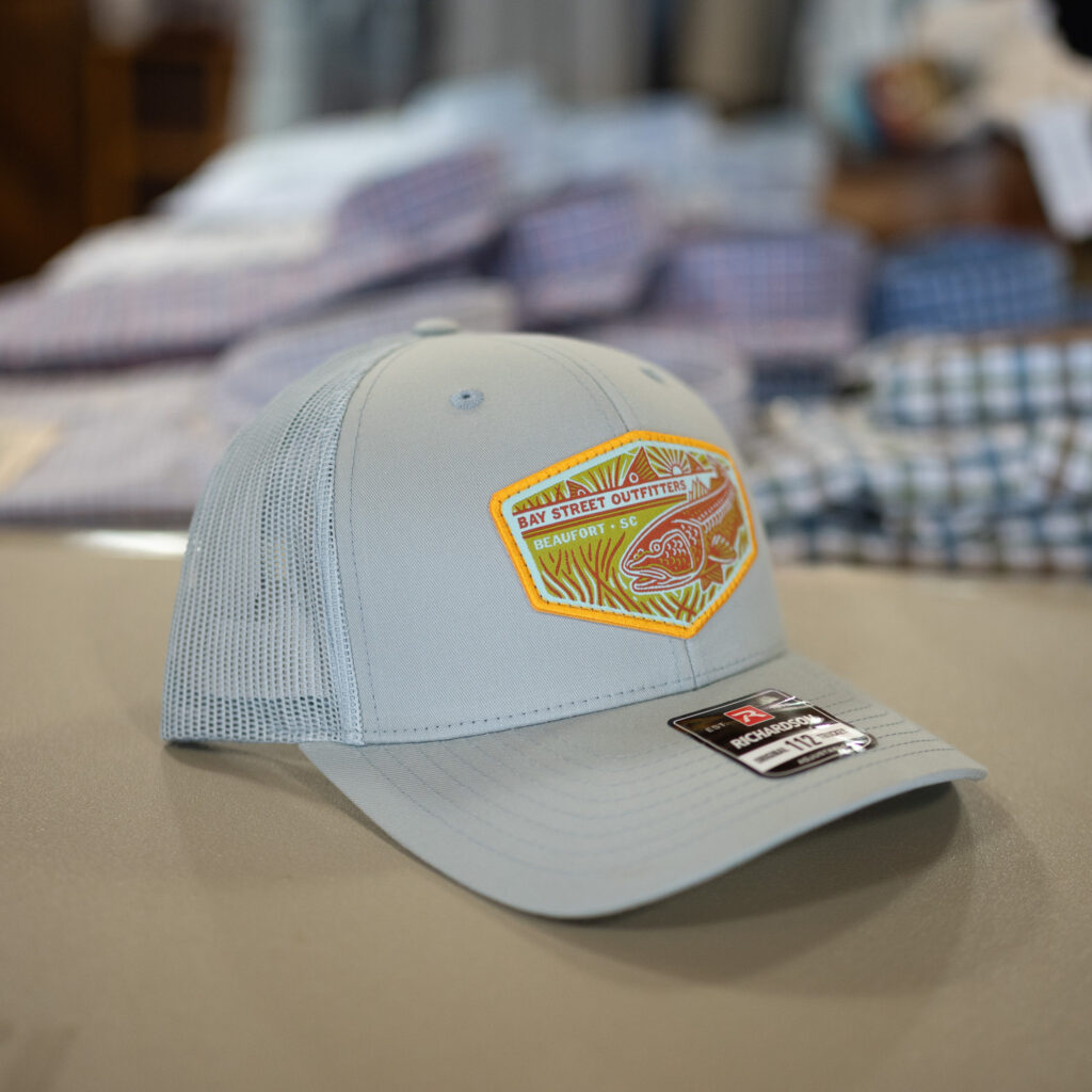 112 Solid Quarry Tailing Reds Patch Trucker