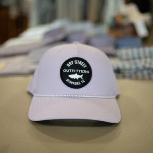 Solid Lilac/White-Grey Black Tarpon Patch Hat